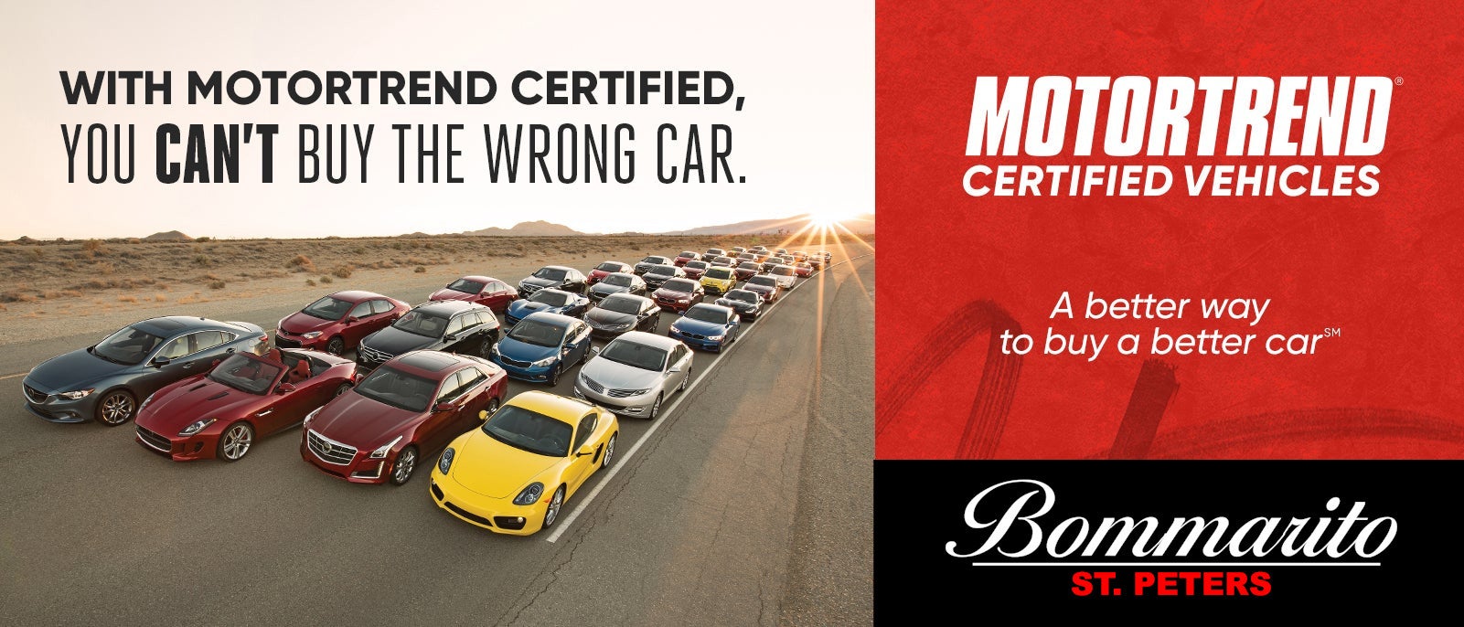 MotorTrend Certified Vehicles banner